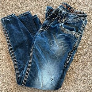 Men's rock revival jeans